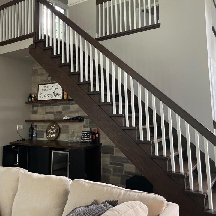 Experience the enduring beauty of a staircase that not only captivates but also leaves a lasting impression.